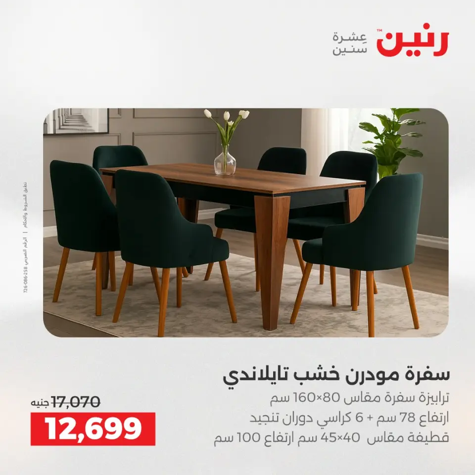 عروض الأثاث فى رنين من ١٤ حتى ١٥ أبريل ٢٠٢٦ - صفحة 16