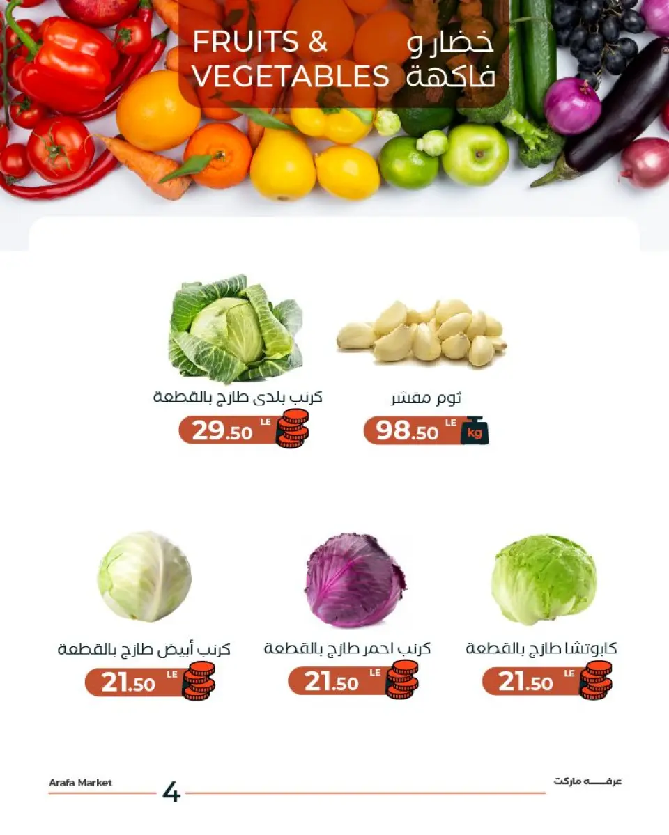 Ofertas de Mercado de Arafa Egipto Fayoum martes 14 abril 2026 Oferta de frutas y verduras - Página 6
