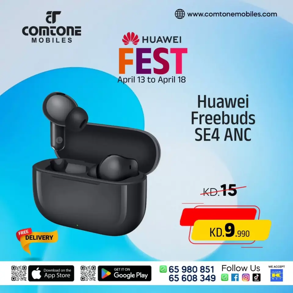 Comtone Mobiles Kuwait offers from 13 to 19 April 2026 Huawei Festival Offers - Page 4