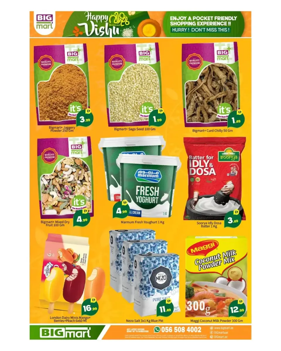 BIGmart UAE offers in Ras Al Khor from 14 to 15 April 2026 Happy Vishu Offers - BIGmart - UAE - 14 April 2026 – 15 April 2026 - Page 4