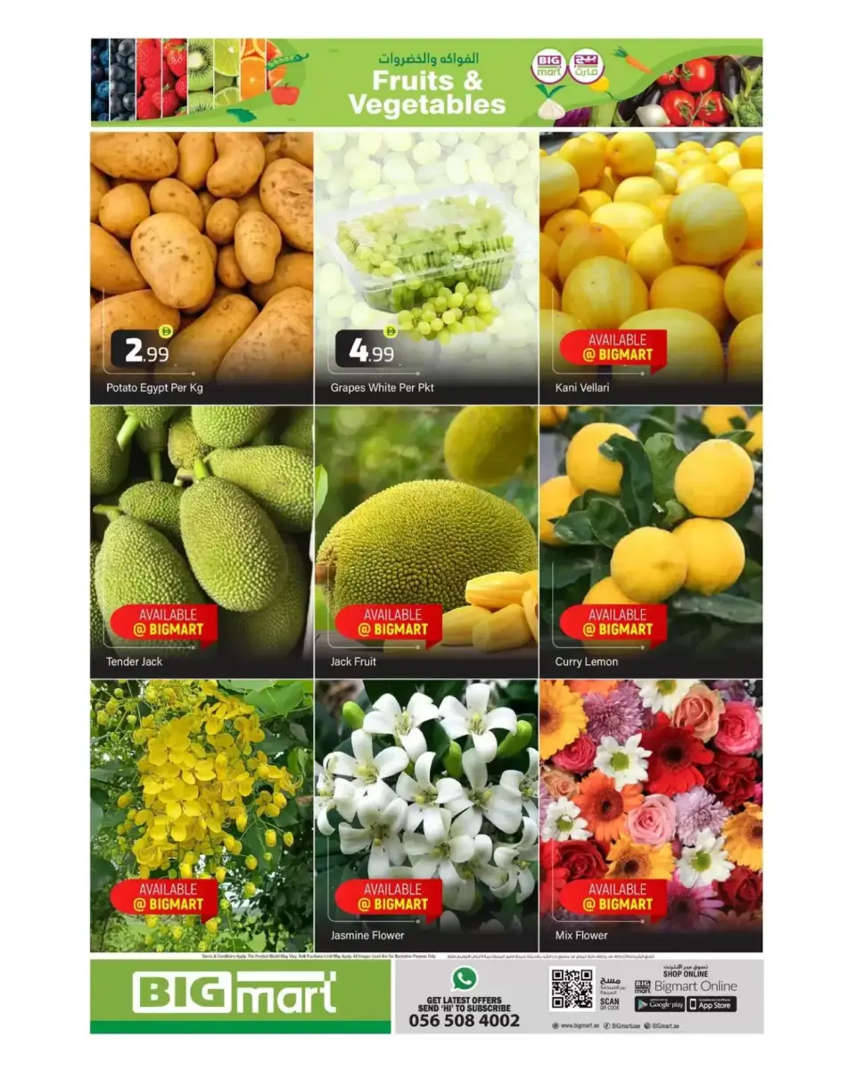 BIGmart UAE offers in Almsfh, Bada Zayed from 14 to 15 April 2026 Happy Vishu Offers - BIGmart - UAE - 14 April 2026 – 15 April 2026 - Page 2