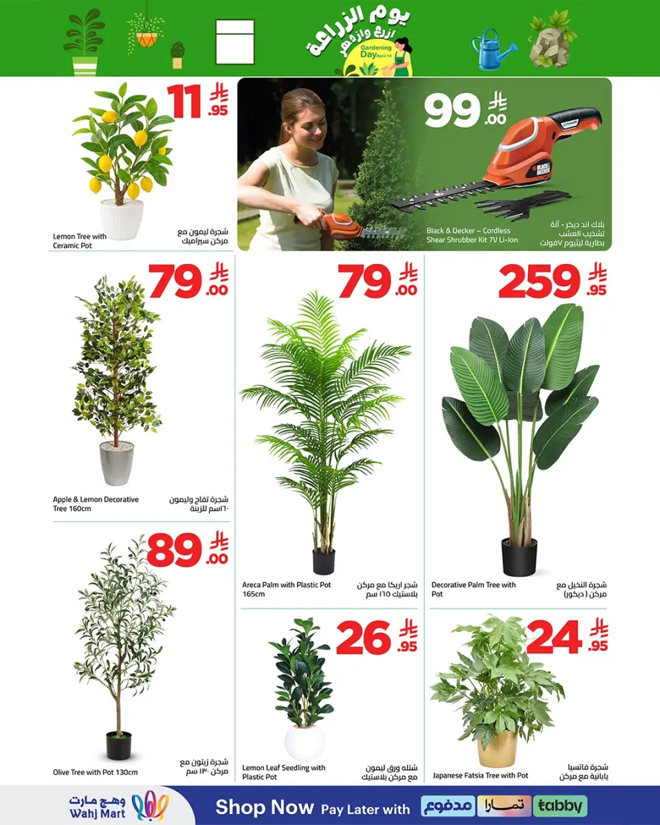 Ofertas de Wahj Mart Arabia Saudita de 26 Shawwal a 3 Dhuʻl-Qiʻdah 1447 AH (14 – 20 abril 2026) Ofertas de día de siembra - Página 2