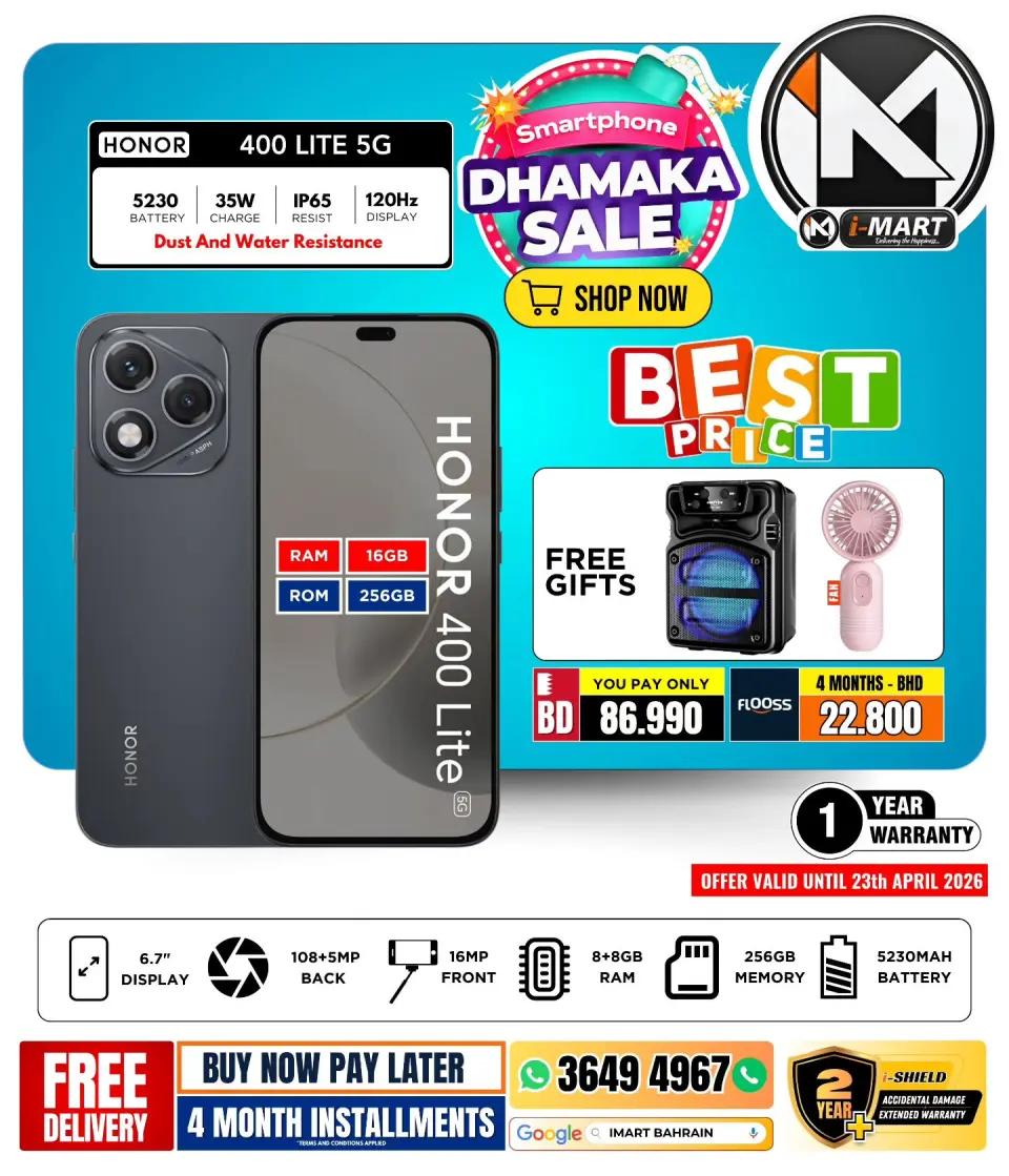i Mart Bahrain offers from 17 to 23 April 2026 Smartphone Carnival - Page 2