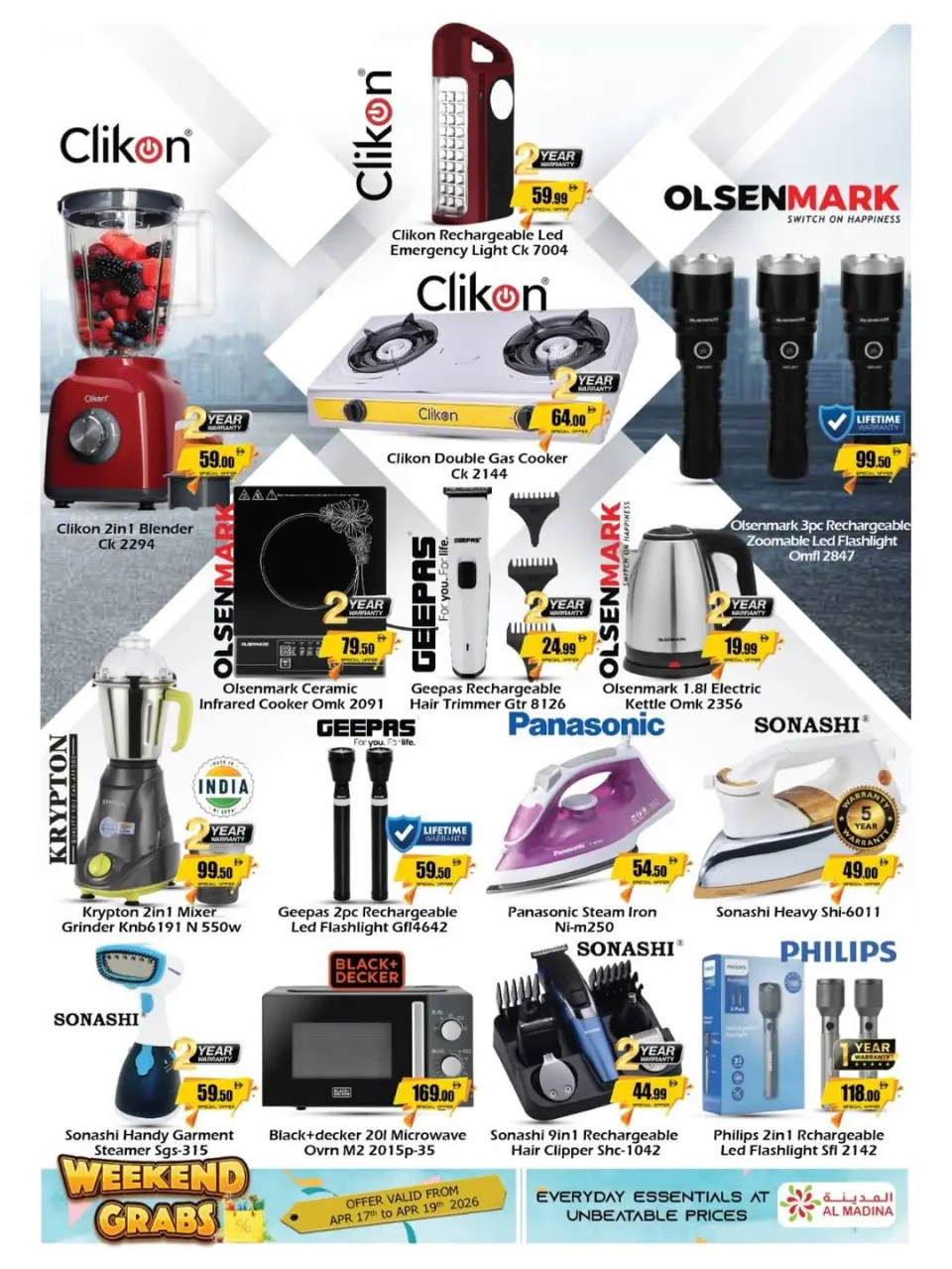 Ofertas de Saqer Al Madina supermercado Emiratos Árabes Unidos de 17 a 19 abril 2026 Ofertas de fin de semana - Página 7