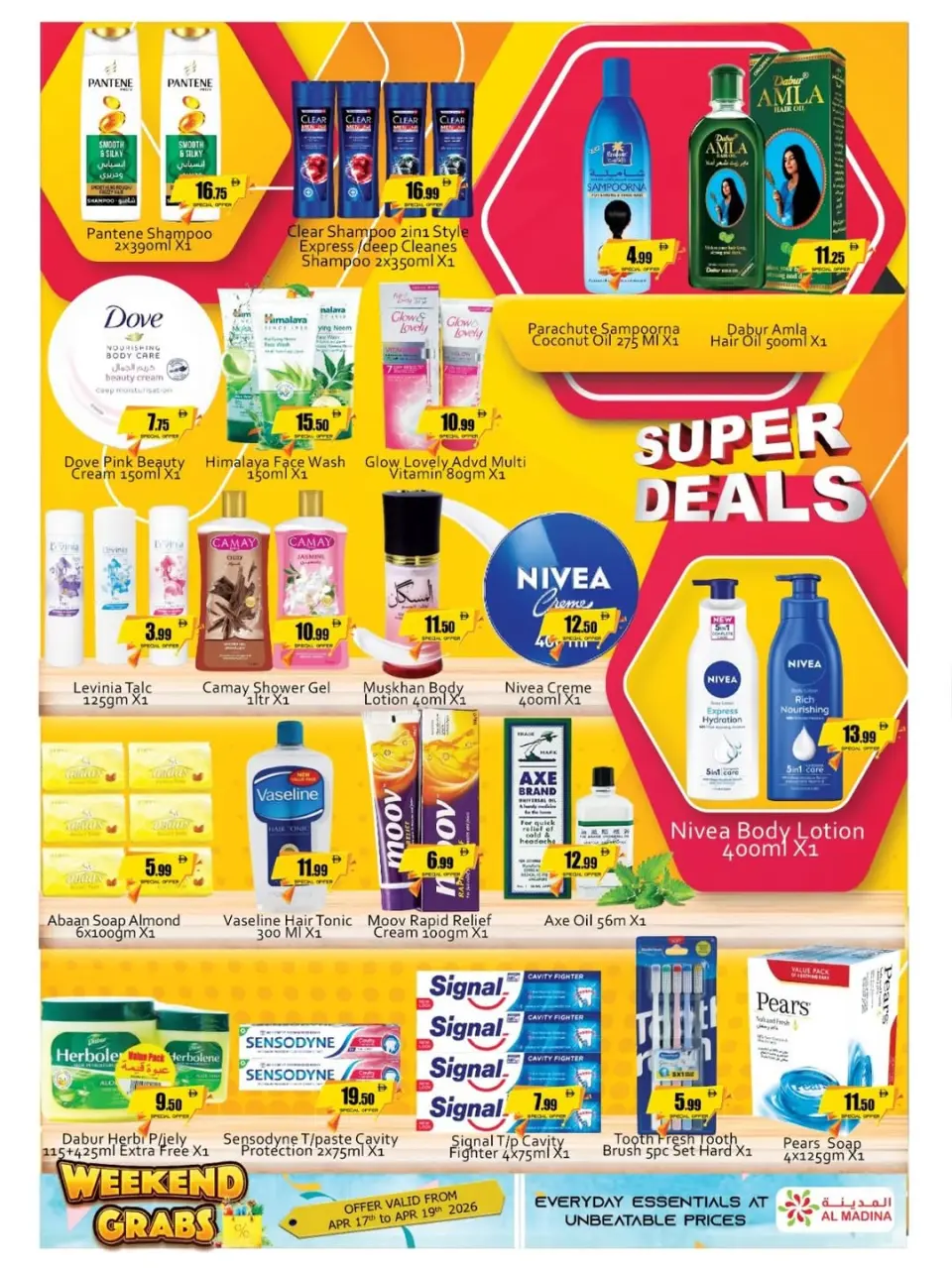 Ofertas de Saqer Al Madina supermercado Emiratos Árabes Unidos de 17 a 19 abril 2026 Ofertas de fin de semana - Página 5