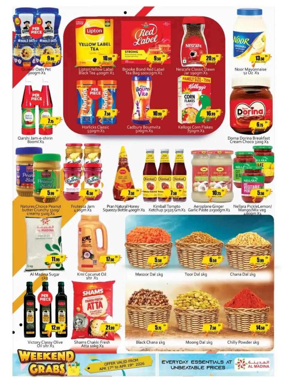 Ofertas de Saqer Al Madina supermercado Emiratos Árabes Unidos de 17 a 19 abril 2026 Ofertas de fin de semana - Página 3