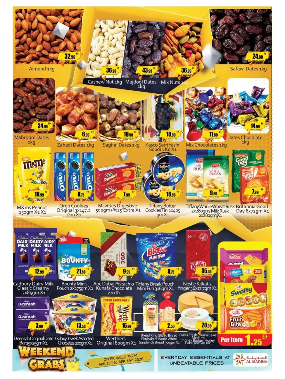 Ofertas de Saqer Al Madina supermercado Emiratos Árabes Unidos de 17 a 19 abril 2026 Ofertas de fin de semana - Página 4