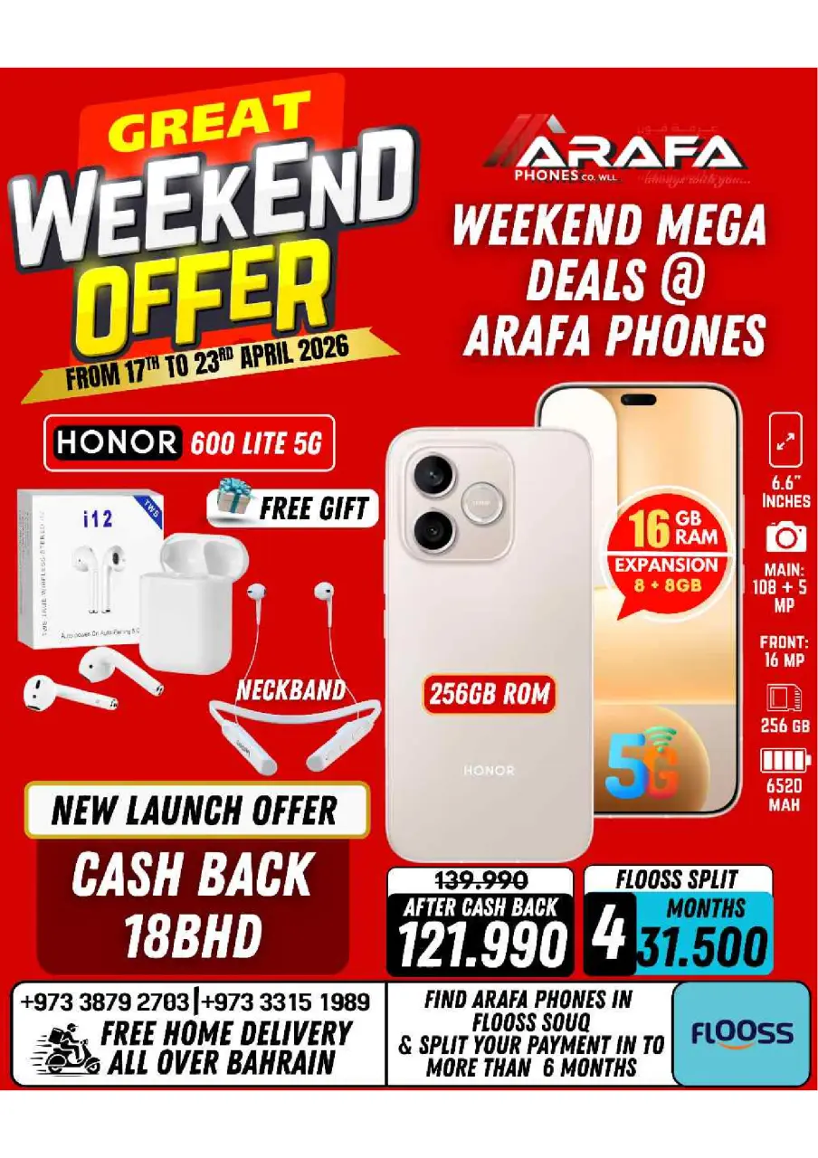 Ofertas de Teléfonos Arafa Bahréin de 17 a 23 abril 2026 Ofertas de fin de semana - Página 11