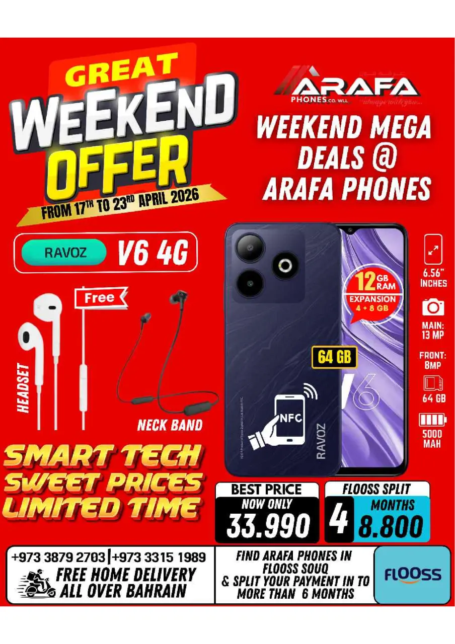 Ofertas de Teléfonos Arafa Bahréin de 17 a 23 abril 2026 Ofertas de fin de semana - Página 32