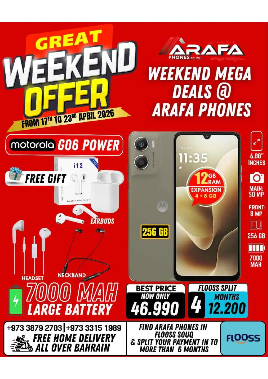 Ofertas de Teléfonos Arafa Bahréin de 17 a 23 abril 2026 Ofertas de fin de semana - Página 37