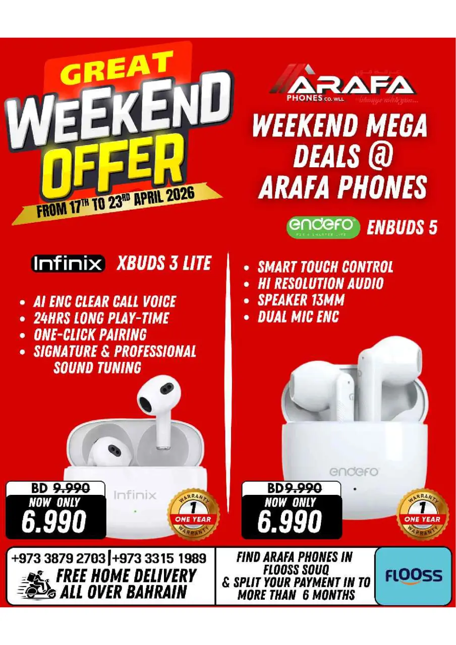 Ofertas de Teléfonos Arafa Bahréin de 17 a 23 abril 2026 Ofertas de fin de semana - Página 60