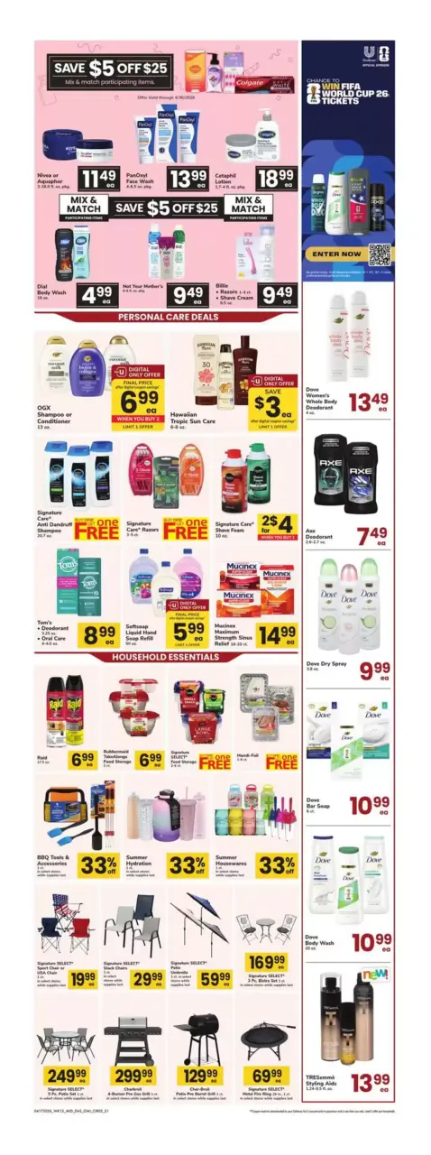 Offres Supermarché Safeway États-Unis de 17 à 30 avril 2026 Nouvelle vente - Supermarché Safeway - États-Unis - 17 avril 2026 – 30 avril 2026 - Page 2
