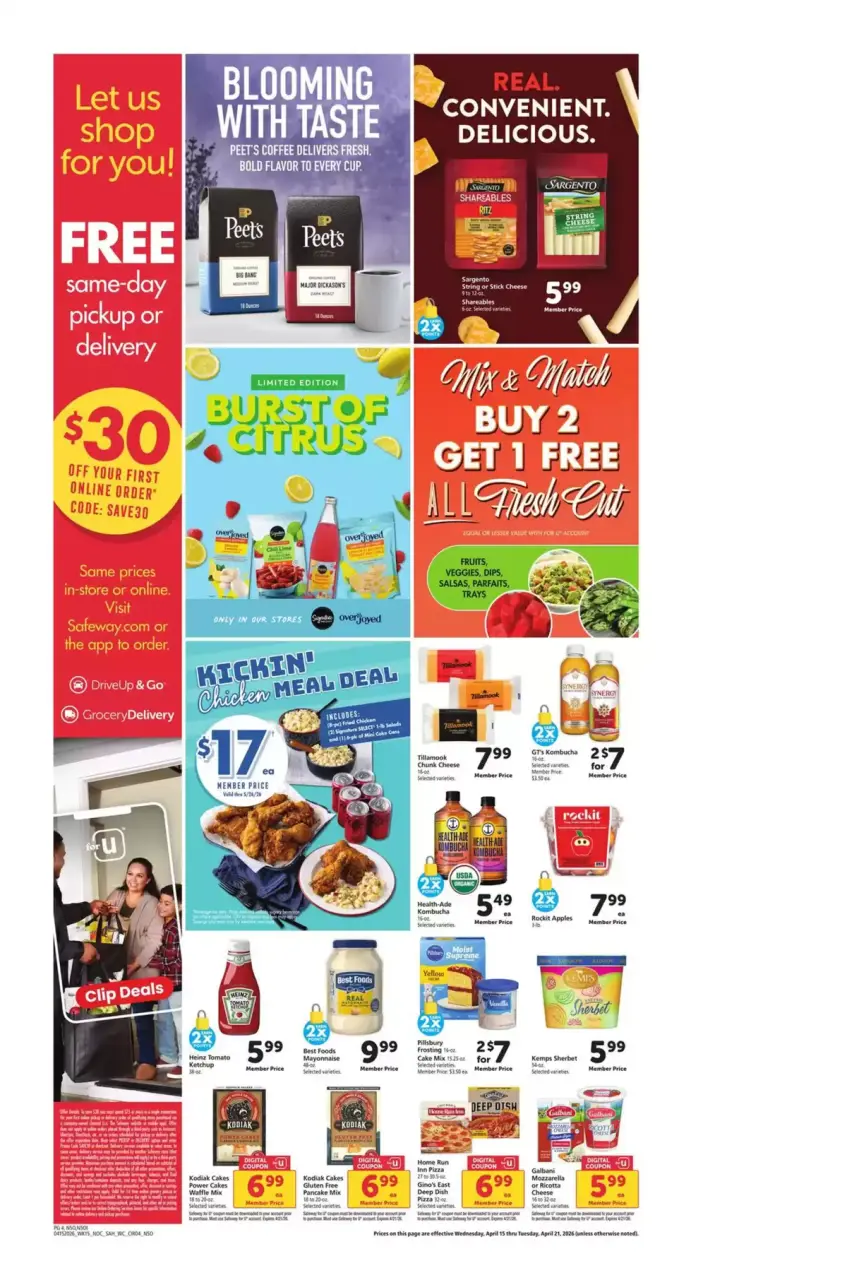 Offres Supermarché Safeway États-Unis de 15 à 21 avril 2026 Nos meilleures offres - Supermarché Safeway - États-Unis - 15 avril 2026 – 21 avril 2026 - Page 4