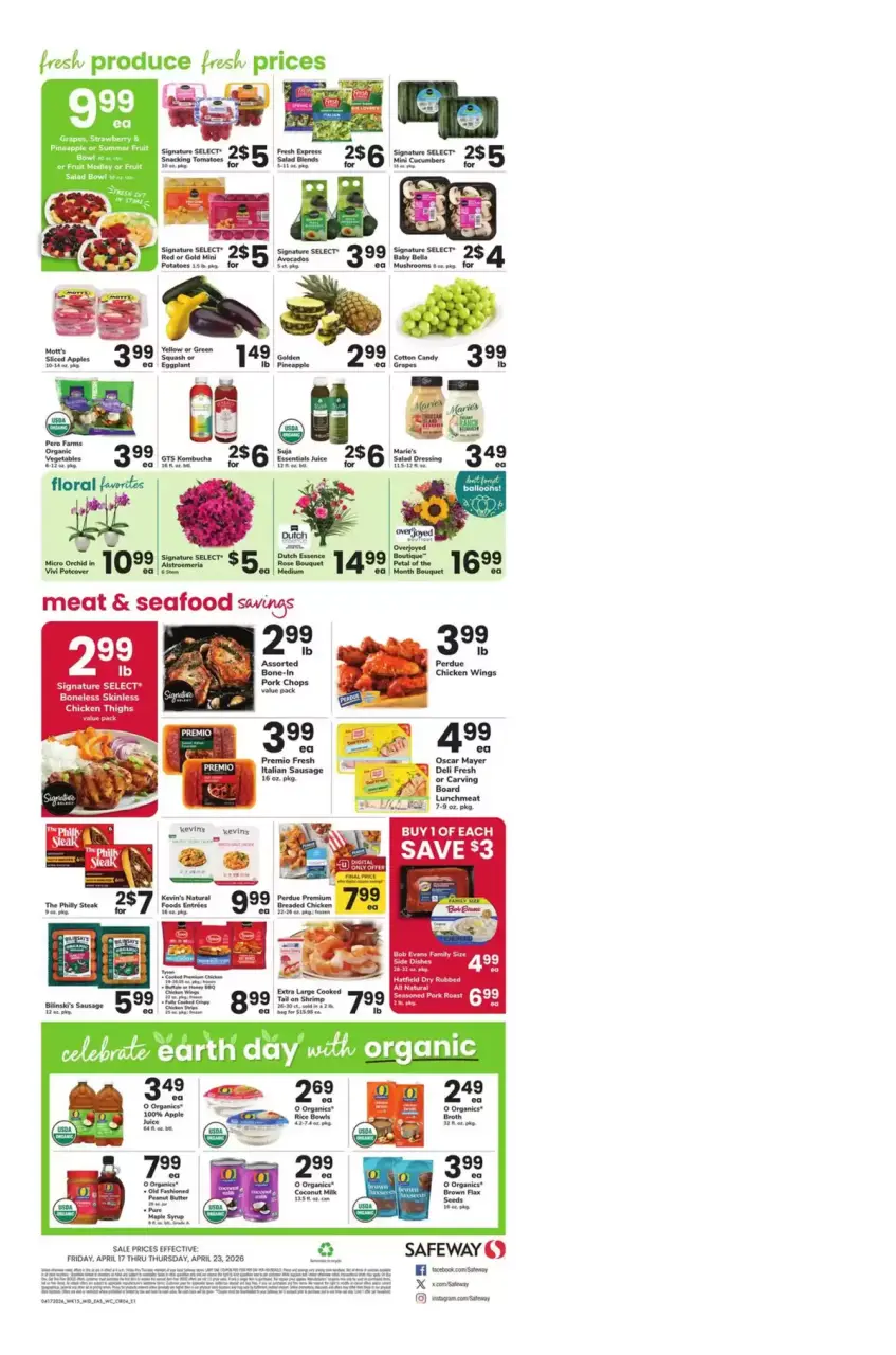 Offres Supermarché Safeway États-Unis de 17 à 23 avril 2026 Des aubaines exclusives - Supermarché Safeway - États-Unis - 17 avril 2026 – 23 avril 2026 - Page 4