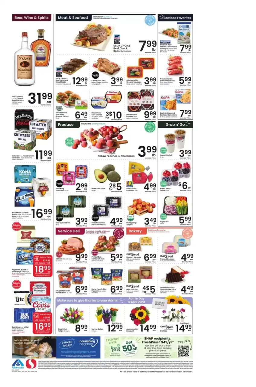 Offres Supermarché Safeway États-Unis de 15 à 21 avril 2026 Nouvelles offres à découvrir - Supermarché Safeway - États-Unis - 15 avril 2026 – 21 avril 2026 - Page 6