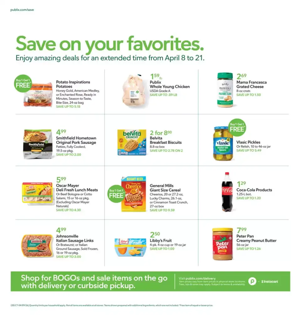 Offres Publix États-Unis de 15 à 21 avril 2026 Offres hebdomadaires - Publix - États-Unis - 15 avril 2026 – 21 avril 2026 - Page 21