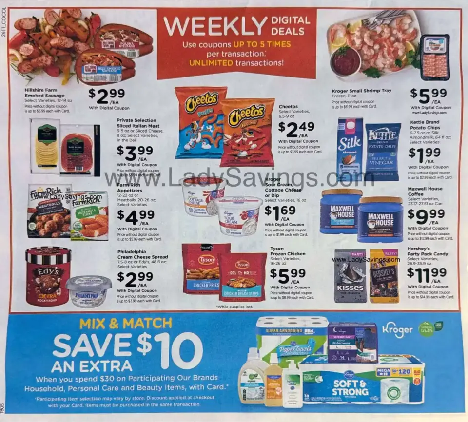 Offres Kroger États-Unis de 15 à 21 avril 2026 Offres hebdomadaires - Kroger - États-Unis - 15 avril 2026 – 21 avril 2026 - Page 6