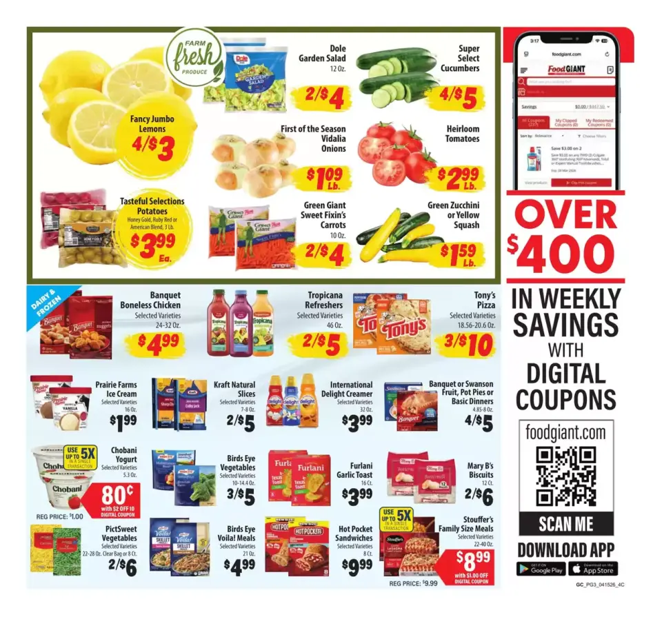 Offres Food Giant États-Unis de 15 à 21 avril 2026 Offres hebdomadaires - Food Giant - États-Unis - 15 avril 2026 – 21 avril 2026 - Page 3