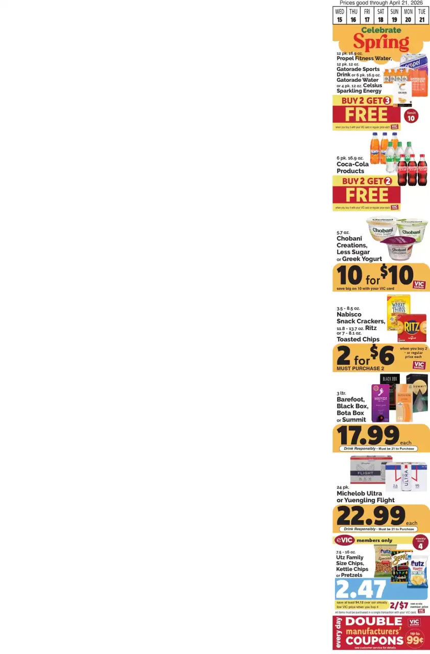 Offres Harris Teeter États-Unis de 15 à 21 avril 2026 Offres hebdomadaires - Harris Teeter - États-Unis - 15 avril 2026 – 21 avril 2026 - Page 3