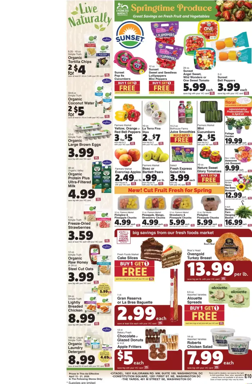 Offres Harris Teeter États-Unis de 15 à 21 avril 2026 Offres hebdomadaires - Harris Teeter - États-Unis - 15 avril 2026 – 21 avril 2026 - Page 11