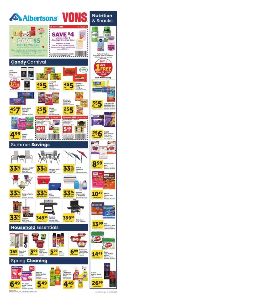 Offres Supermarché Vons Californie du Sud de 15 à 21 avril 2026 Offres hebdomadaires - Supermarché Vons - États-Unis - 15 avril 2026 – 21 avril 2026 - Page 4