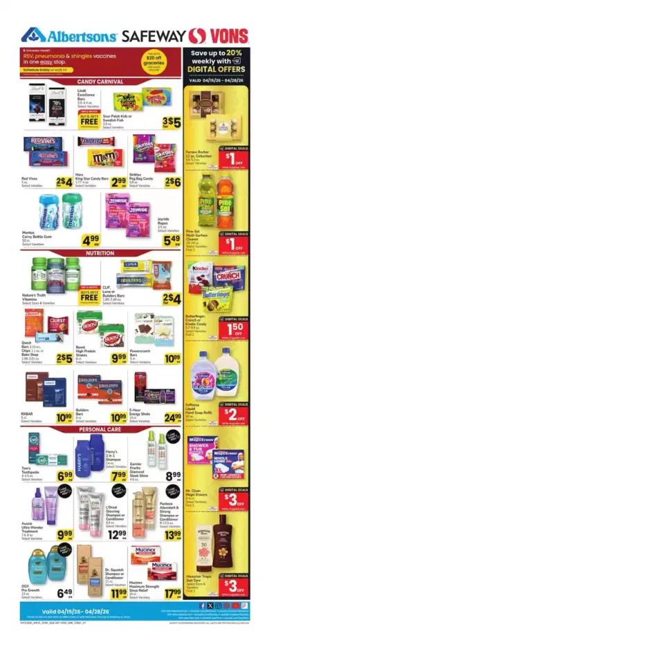 Offres Supermarché Vons Sud-ouest de 15 à 21 avril 2026 Offres hebdomadaires - Supermarché Vons - États-Unis - 15 avril 2026 – 21 avril 2026 - Page 9