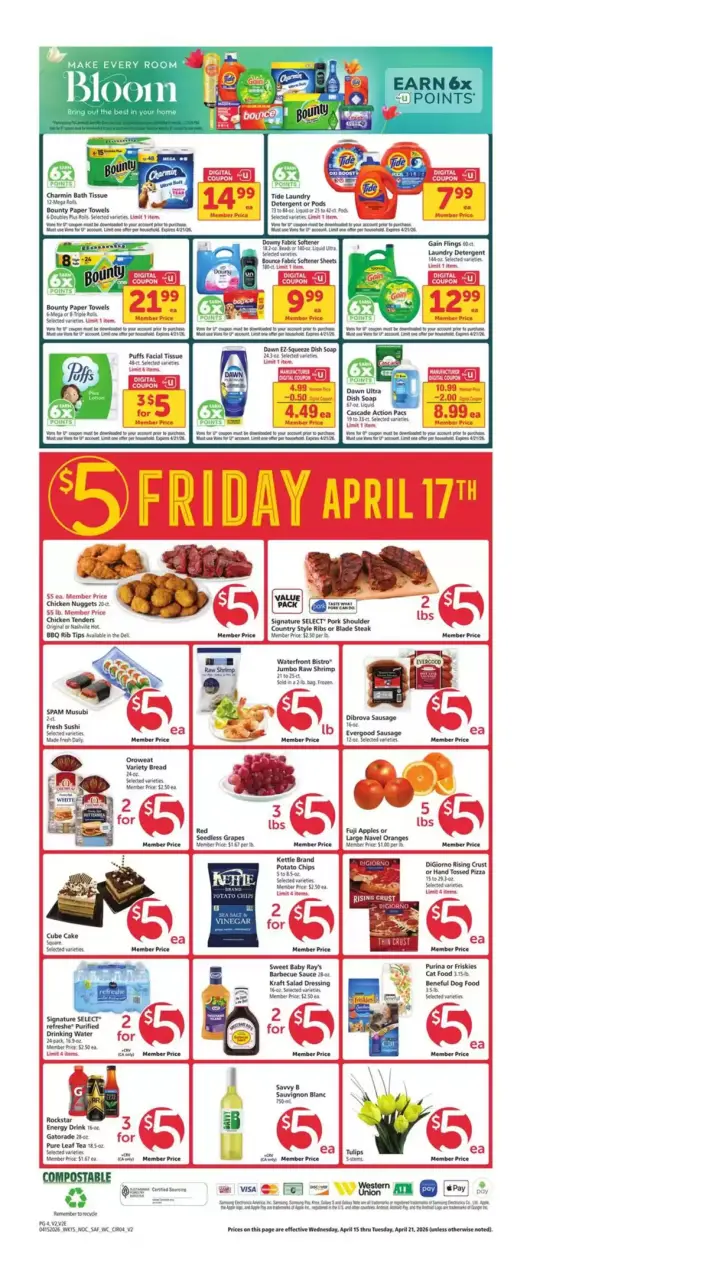 Offres Supermarché Vons Californie du Nord de 15 à 21 avril 2026 Offres hebdomadaires - Supermarché Vons - États-Unis - 15 avril 2026 – 21 avril 2026 - Page 4