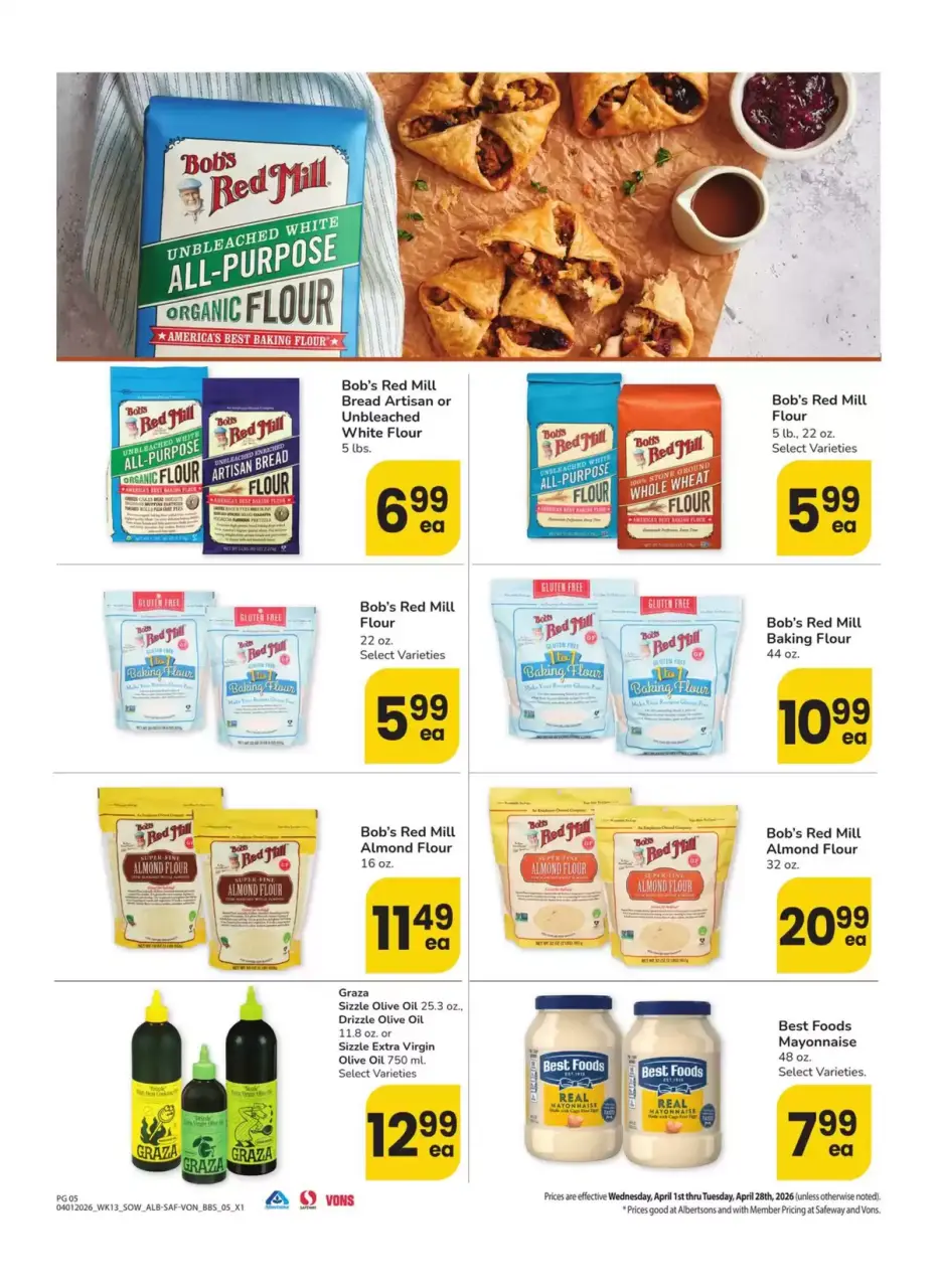 Offres Supermarché Vons Sud-ouest de 1 à 28 avril 2026 LE GRAND LIVRE DE L'EPARGNE - Supermarché Vons - États-Unis - 1 avril 2026 – 28 avril 2026 - Page 5