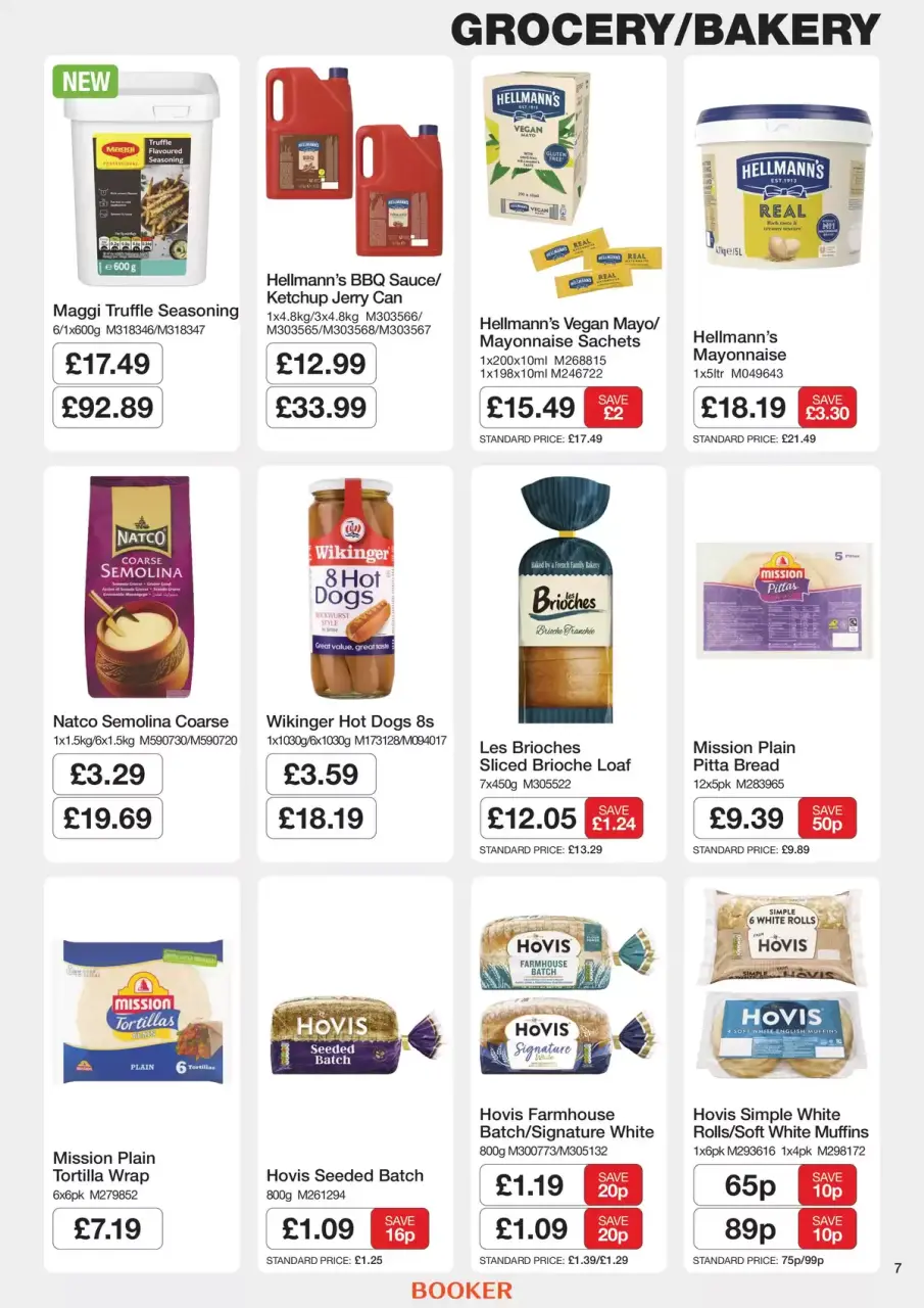 Ofertas de Reserva al por mayor Reino Unido de 2 a 21 abril 2026 OFERTAS EN OFERTAS DE CATERING - Página 7