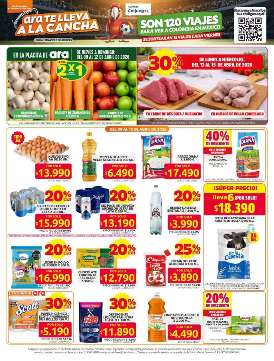 Ofertas de Tiendas ara Colombia de 2 abril a 26 mayo 2026 Ofertas principales para todos los clientes - Página 13