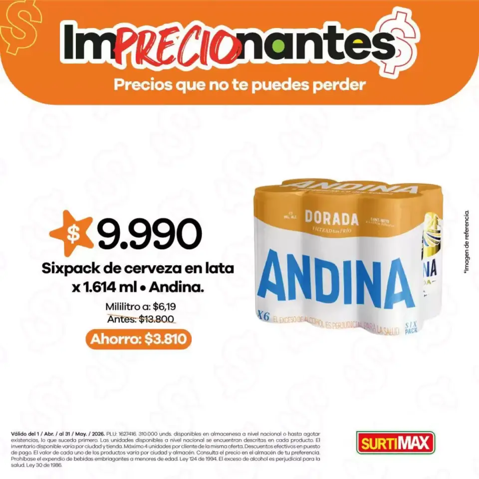 Surtimax Colombia offers from 3 April to 31 May 2026 ImPRECIOnantes Prices you can't miss - Page 3