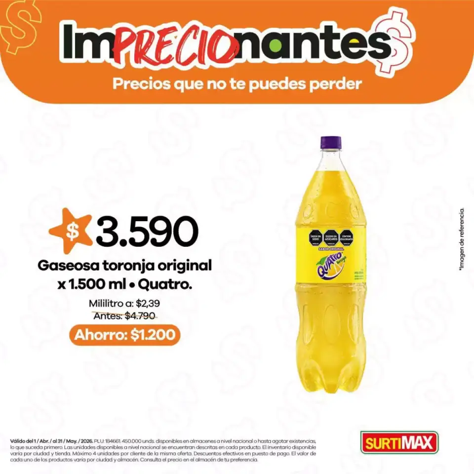 Surtimax Colombia offers from 3 April to 31 May 2026 ImPRECIOnantes Prices you can't miss - Page 5