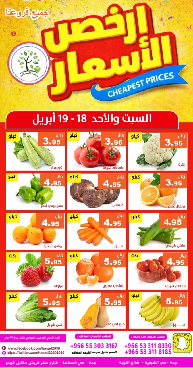 عروض حصاد البساتين السعودية من ١ حتى ٢ ذو القعدة ١٤٤٧ هـ (١٨ إلى ١٩ أبريل ٢٠٢٦) أرخص الأسعار - صفحة 3