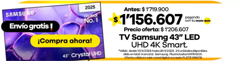 Ofertas de Éxito Colombia de 11 a 25 abril 2026 Ofertas principales para todos los clientes - Página 4