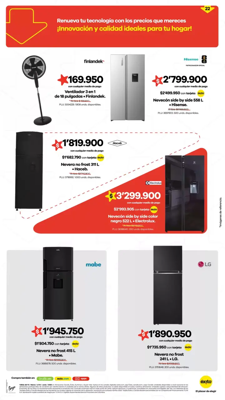 Ofertas de Éxito Colombia de 13 marzo a 19 junio 2026 PRECIO INSUPERABLE - Página 22