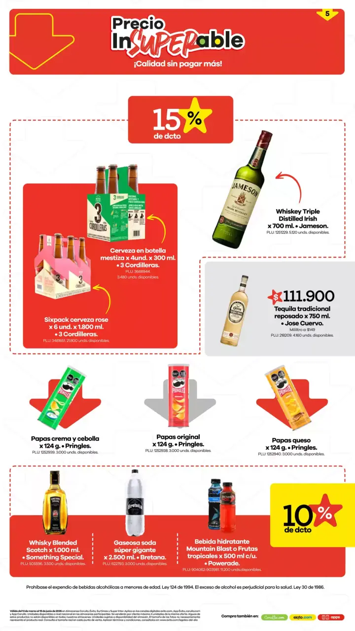 Ofertas de Éxito Colombia de 13 marzo a 19 junio 2026 PRECIO INSUPERABLE - Página 5