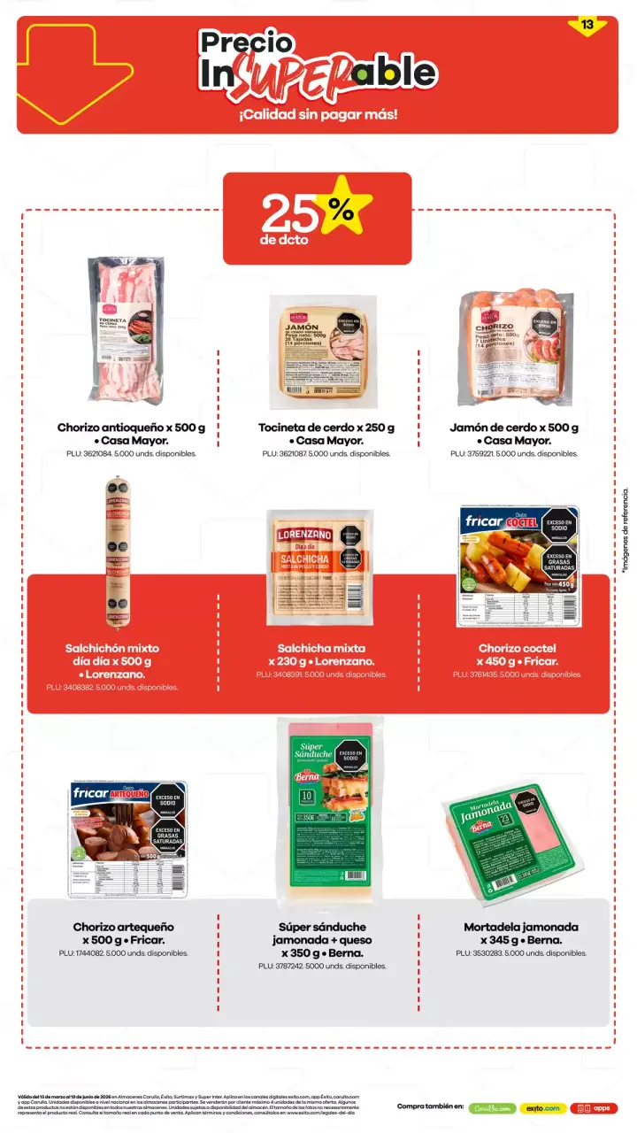Ofertas de Éxito Colombia de 13 marzo a 19 junio 2026 PRECIO INSUPERABLE - Página 13