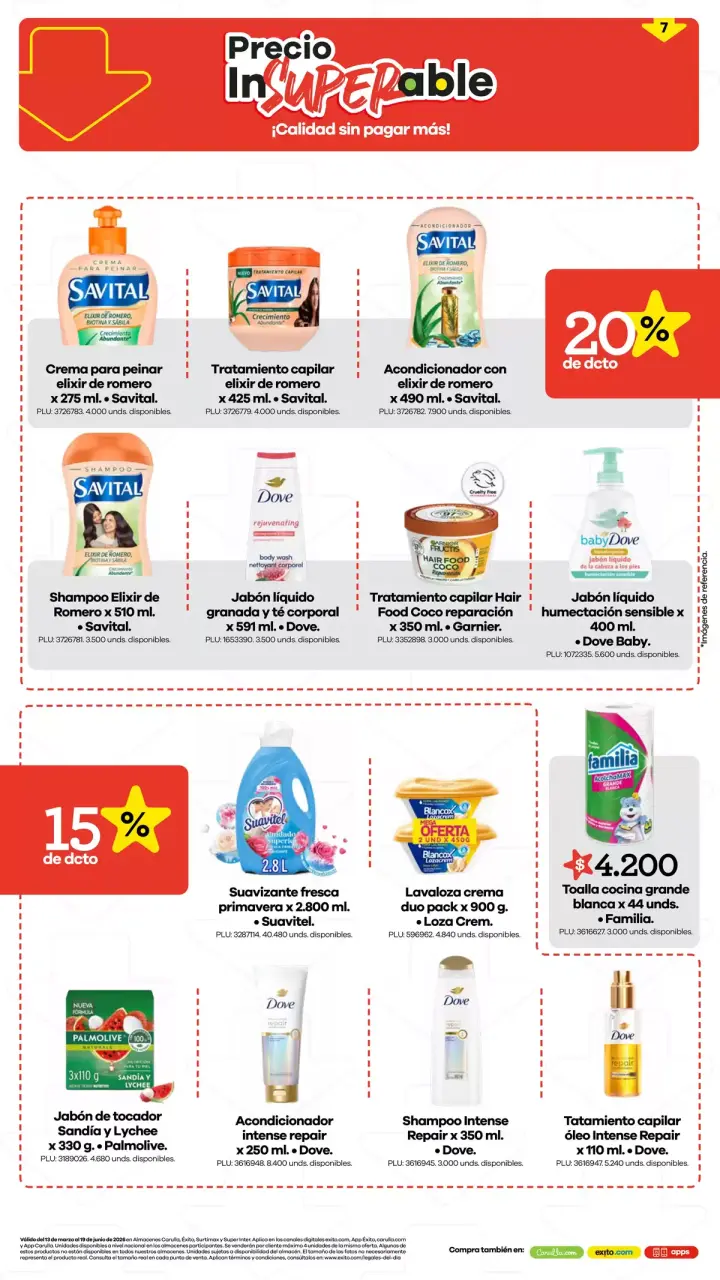 Ofertas de Éxito Colombia de 13 marzo a 19 junio 2026 PRECIO INSUPERABLE - Página 7