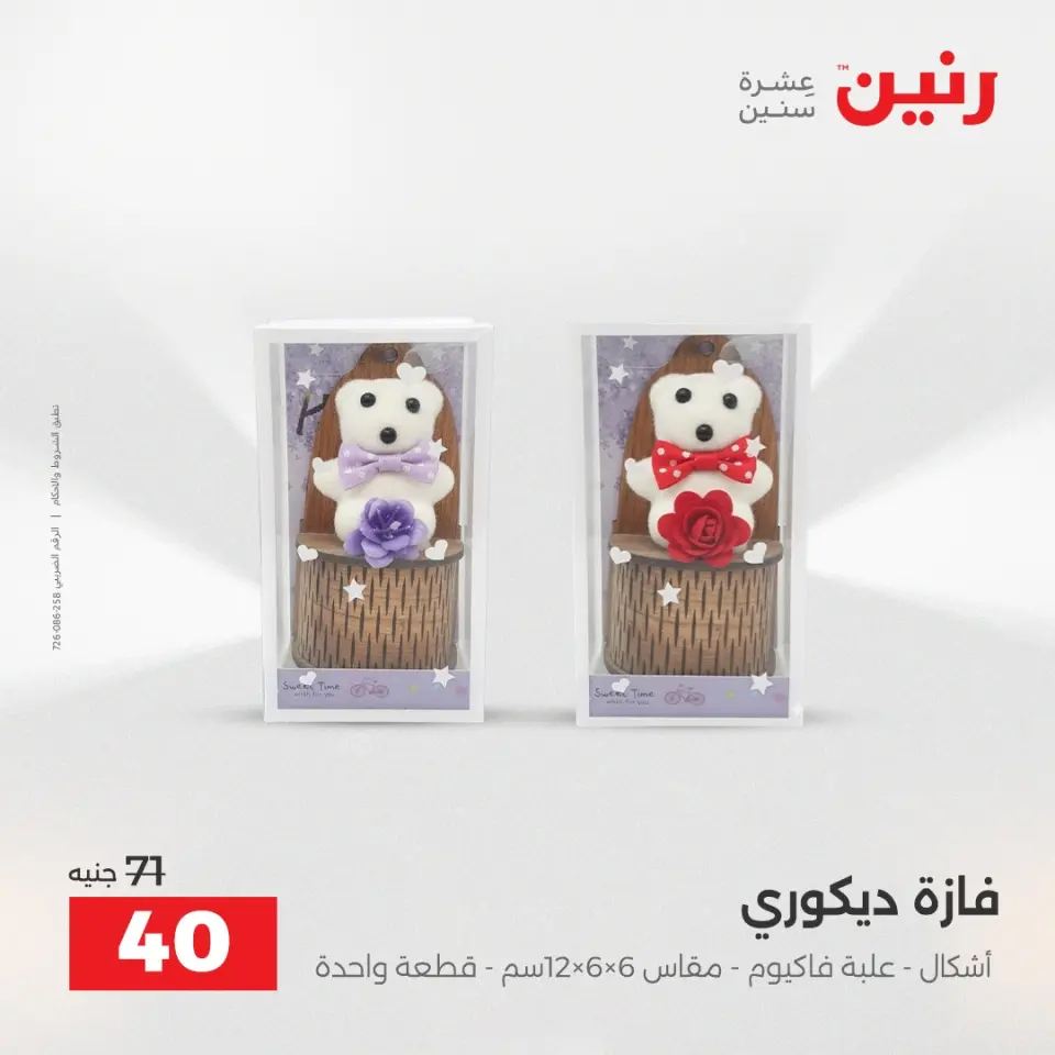 عروض هدايا وديكورات فى رنين من ١٩ حتى ٢٠ أبريل ٢٠٢٦ - صفحة 66