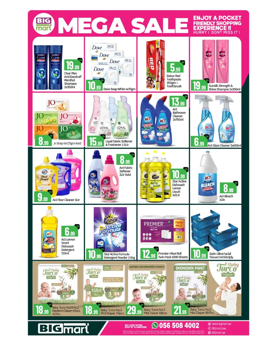 BIGmart offers in Bada Zayed from 24 to 26 April 2026 MEGA SALE - BIGmart - UAE - 23 April 2026 – 26 April 2026 - Page 6