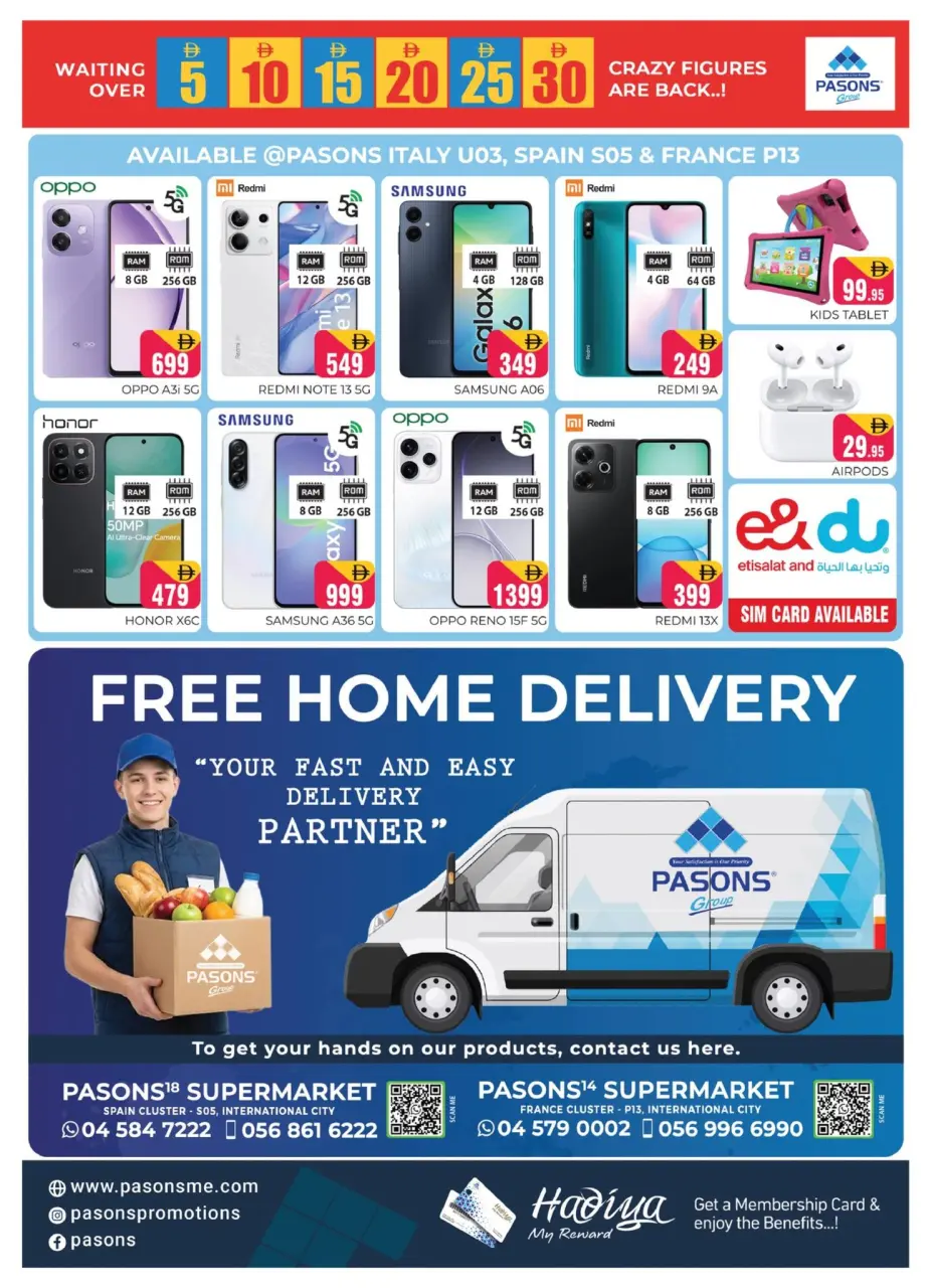 Ofertas de supermercado Pasons Dubai de 24 a 26 abril 2026 Ofertas con Cifras Locas - Página 8