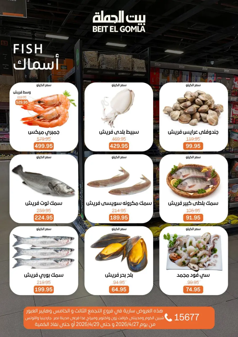 عروض بيت الجملة من ٢٧ حتى ٢٩ أبريل ٢٠٢٦ عروض الفريش فود - صفحة 5