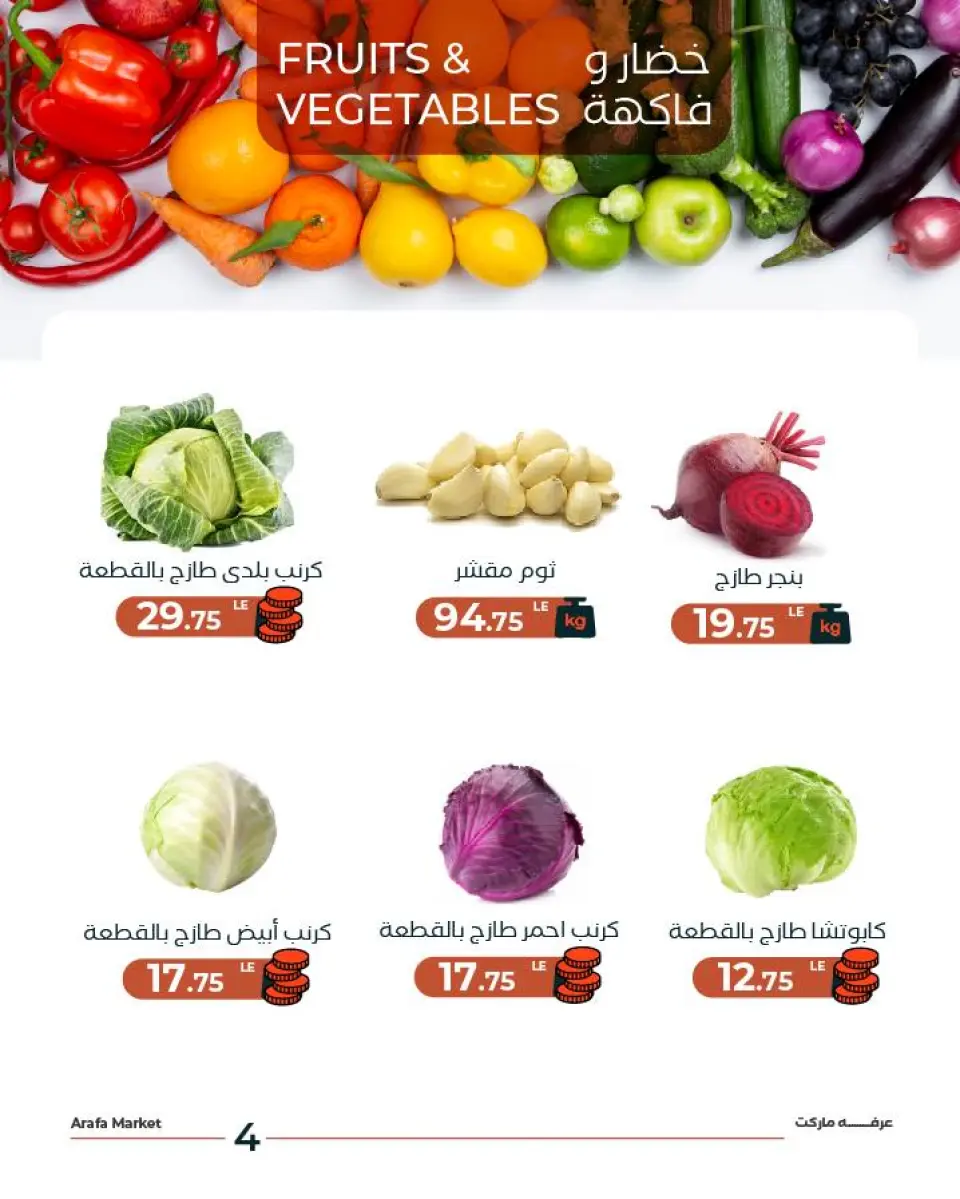 Ofertas de Mercado de Arafa Fayoum martes 28 abril 2026 Oferta de frutas y verduras - Página 6