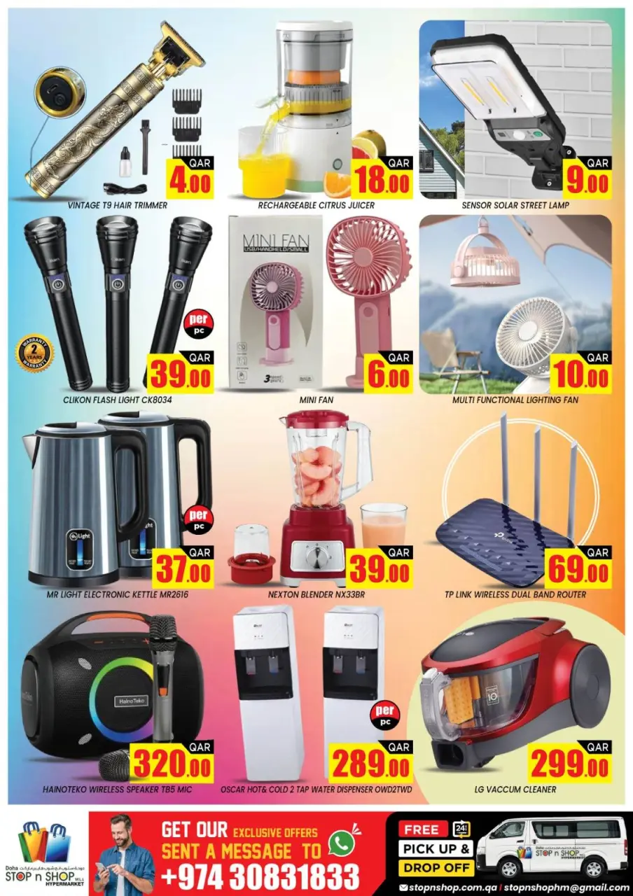 Offres STOP N SHOP Almntzh de 29 avril à 1 mai 2026 Haute tension - STOP N SHOP - Qatar - 29 avril 2026 – 1 mai 2026 - Page 8
