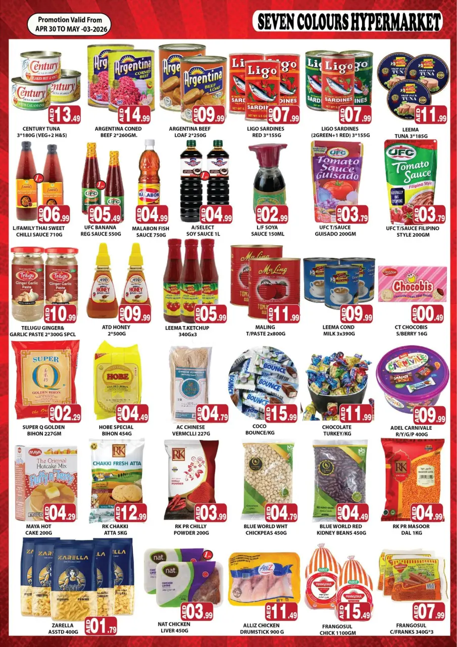 Ofertas de Hipermercado Siete Colores Emiratos Árabes Unidos de 30 abril a 3 mayo 2026 Superventa - Página 2