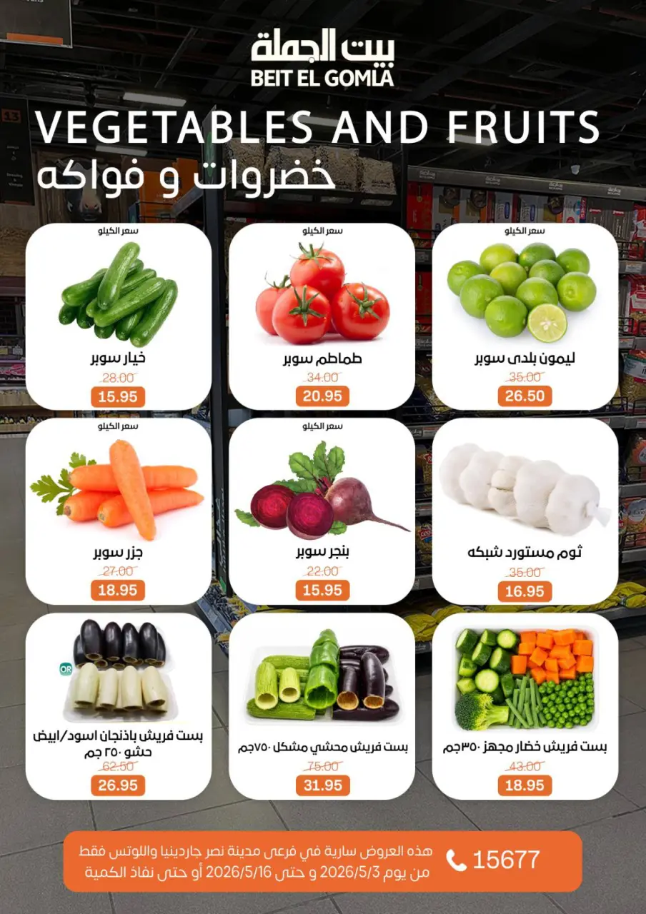 Gomla House offers in Nasr City from 3 to 16 May 2026 Saving Deals - Page 15