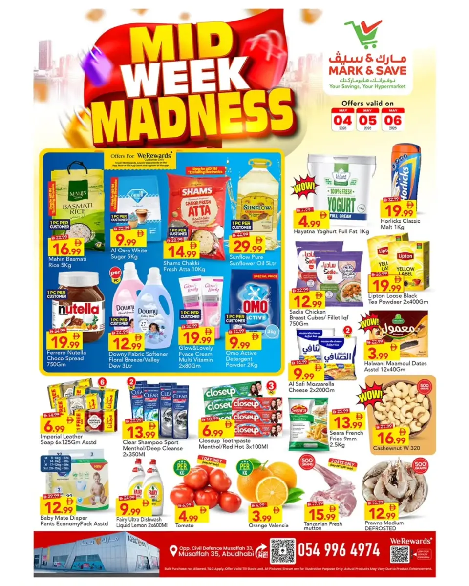 Mark & Save offers in Almsfh from 4 to 6 May 2026 Midweek Deals - Mark & Save - UAE - 4 May 2026 – 6 May 2026 - Page 1