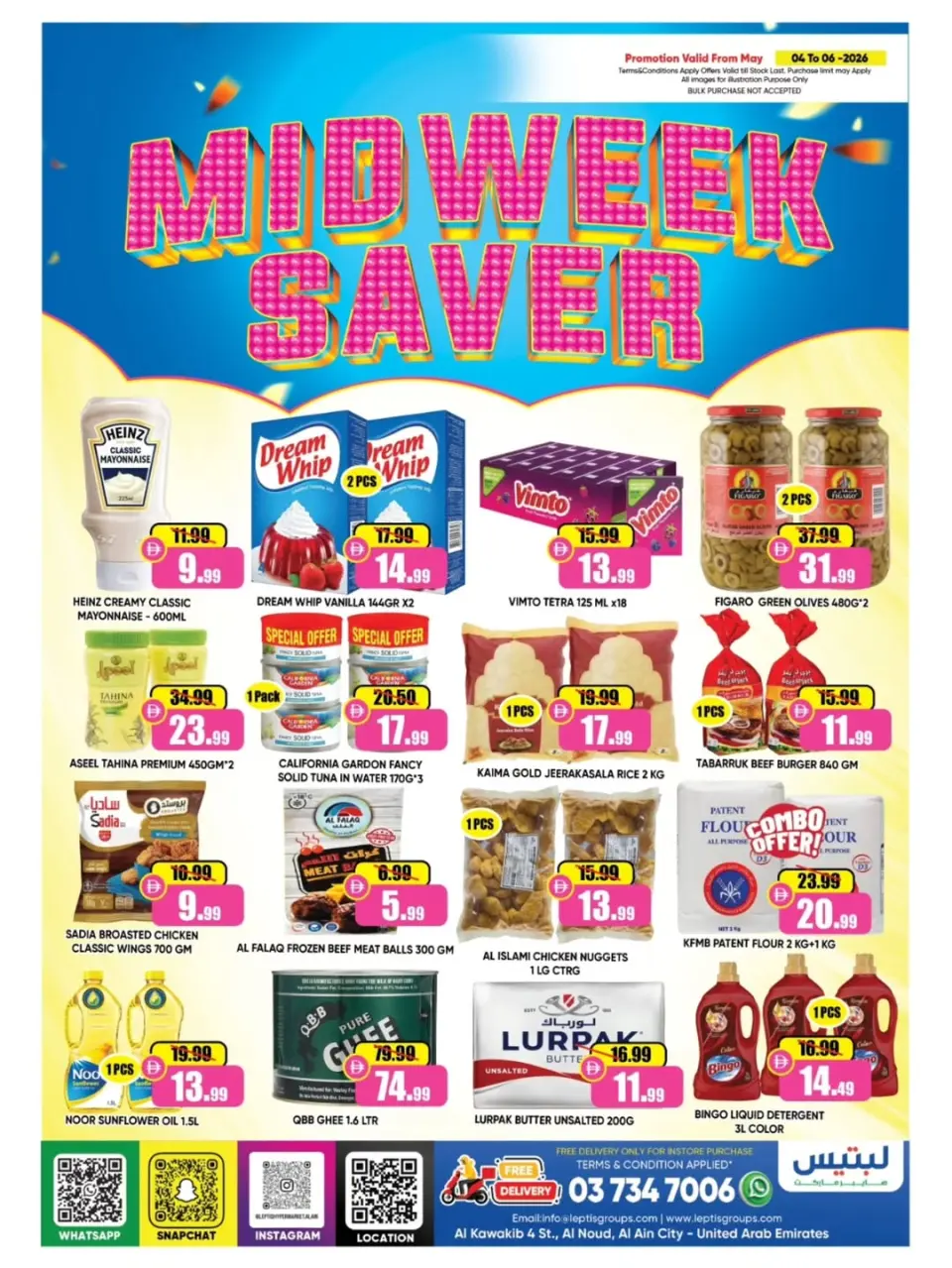 Ofertas de Hipermercado Leptis Al Ain de 4 a 6 mayo 2026 Ofertas de mitad de semana - Página 3