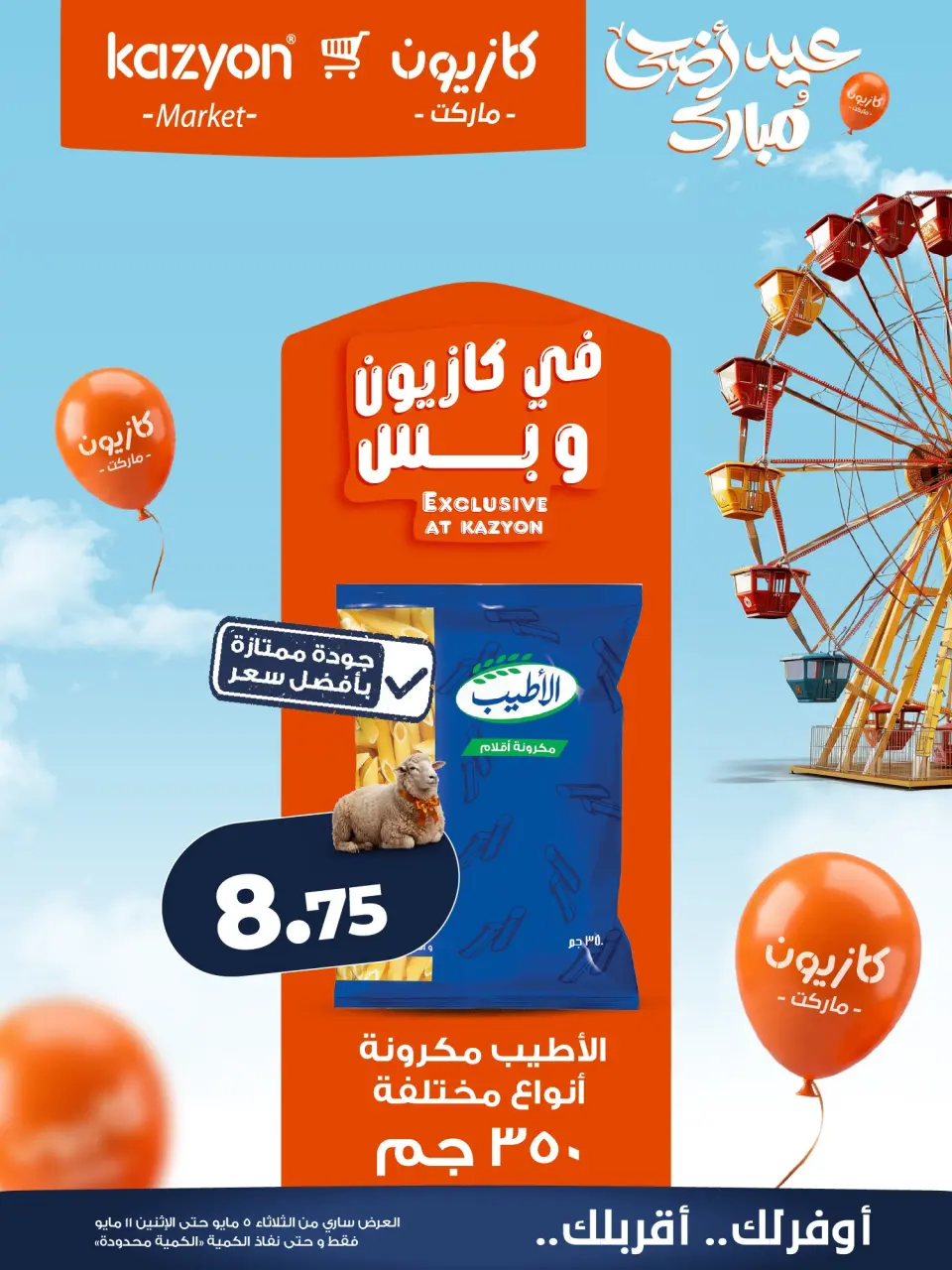 Kazyon Market Egypt offers from 5 to 11 May 2026 Tuesday offer - Page 9