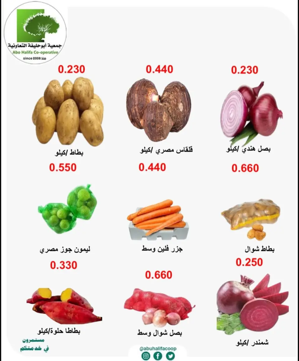 Abo Halifa co-op offers from 4 to 5 May 2026 Vegetable and fruit offers - Page 2